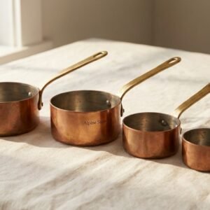 Copper Measuring Cup Set