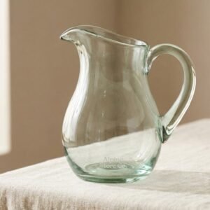 Handblown Glass Pitcher